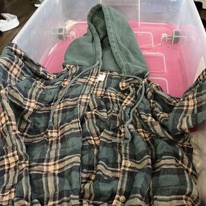 Hooded Flannel